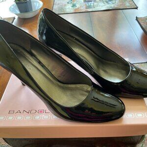 Bandolino Black Patent Leather Heels